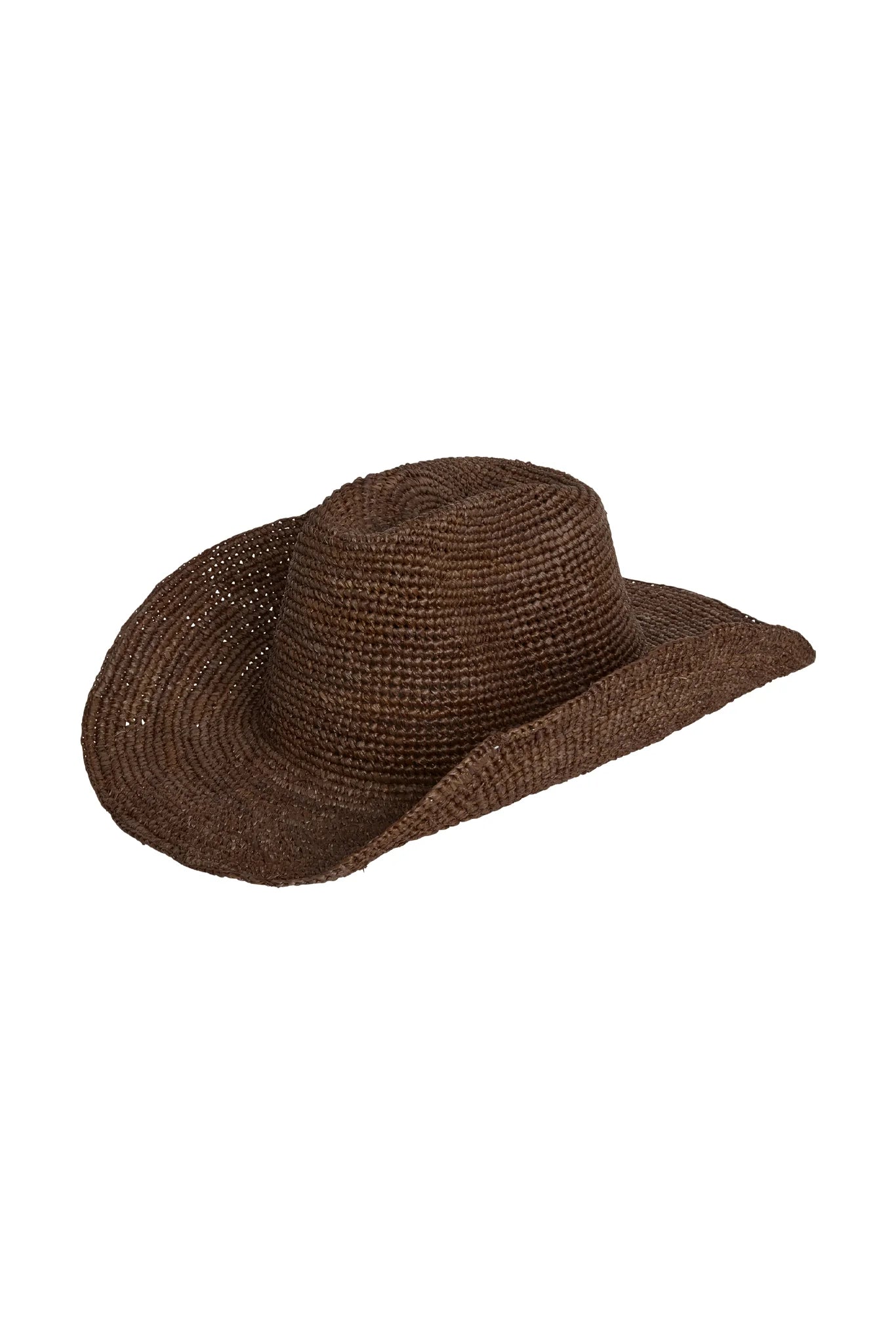 MIAMI RAFFIA HAT- CHOCOLATE – rielli