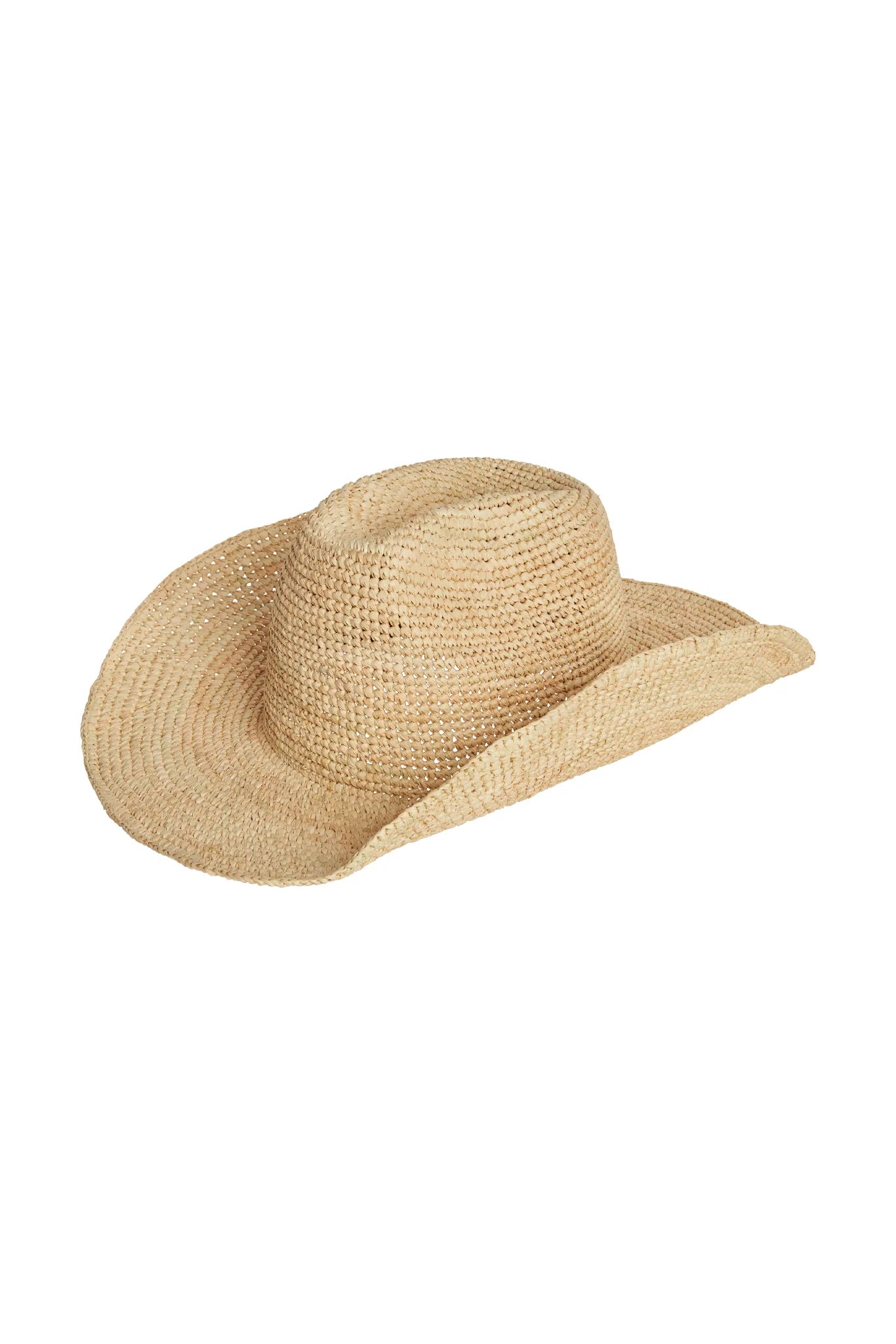 MIAMI RAFFIA HAT- SAND